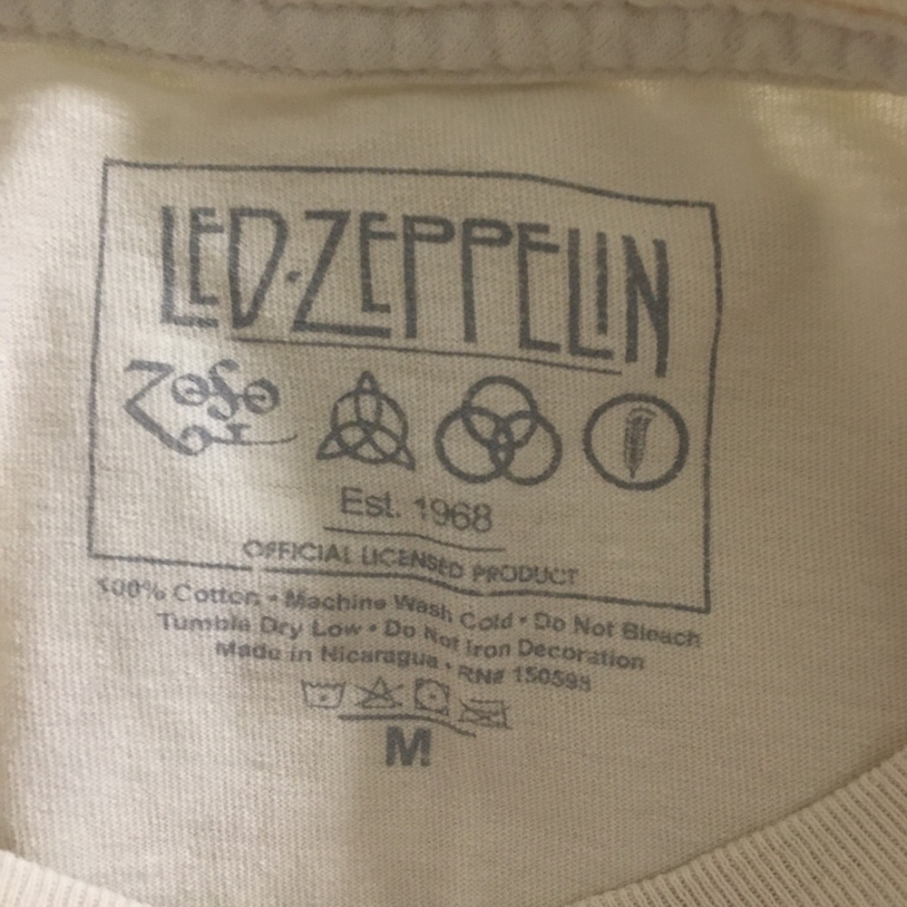 Brandy Melville, Led Zeppelin t-shirt - Picture 4 of 4